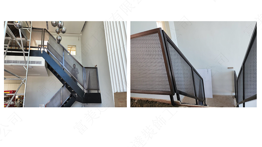 不銹鋼金屬樓梯扶手2