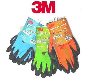 勞工手套／工作手套：美國 3M Comfort Grip (Color)