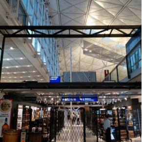 地盤鐵器工程-Steel-Structure-Engineering-香港國際機場-Duty Zero 免稅店-供應部份：預製結構架：鐵板、工字鐵、燒焊服務及安裝3