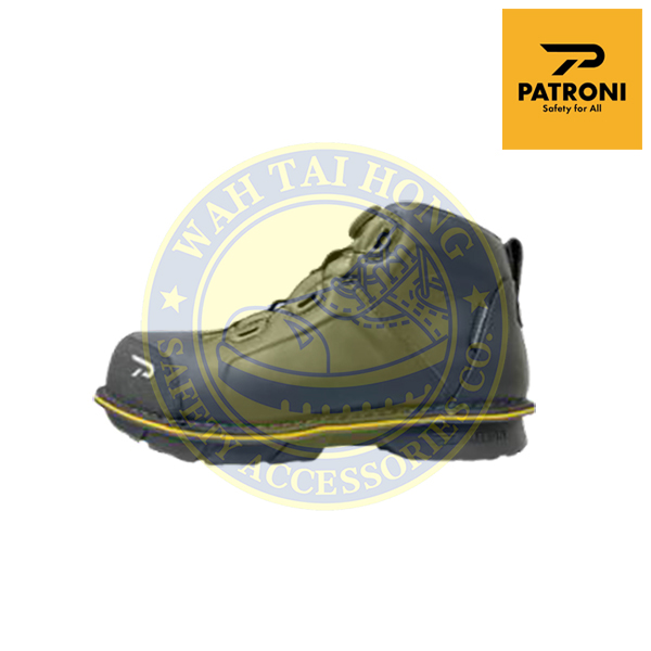 安全鞋丨PATRONI安全鞋系列-旋鈕自動綁鞋帶-超輕耐磨-SF2207