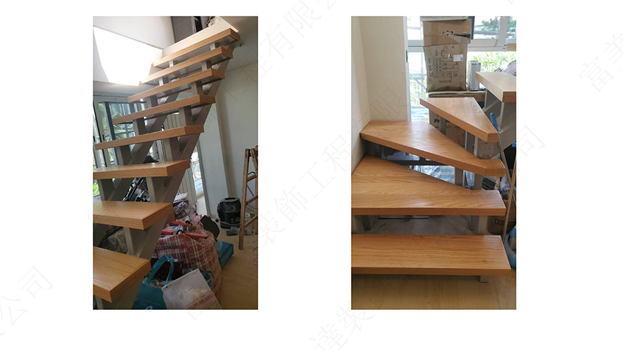 木藝樓梯扶手6