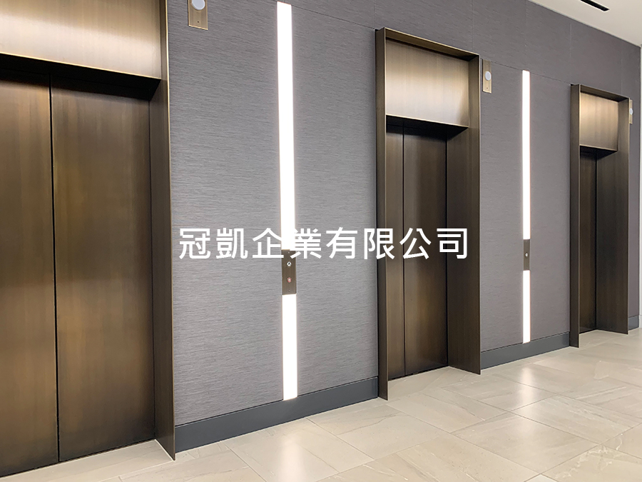 訂做-訂製-訂造不銹鋼電梯裝飾面板工程1