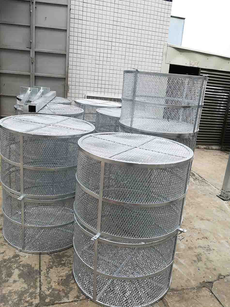 訂製／訂做／訂造水務署標準網籠-不銹鋼籠-不鏽鋼籠-鐵籠-設施保護籠-保護罩