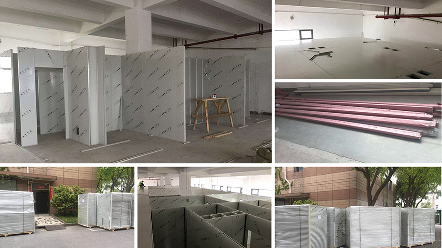 香港無塵室工程 Cleanroom 無塵室設計規劃 無塵室設備工程過往施工過程4