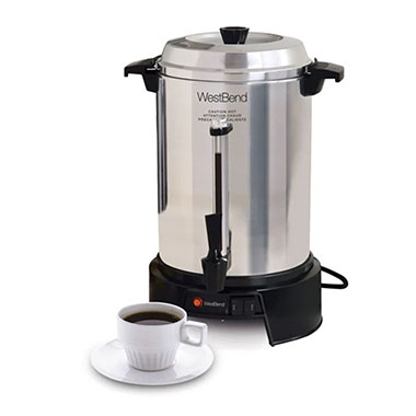 55 CUP POLISHED URN / 55 杯茶啡罉 咖啡罉 商用電熱水罉 13500