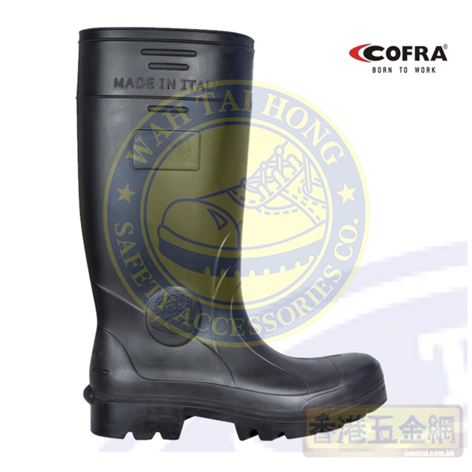 PVC 安全水鞋COFRA TANKER EN ISO 20345 SRC S5EN 20347 Size 3-11