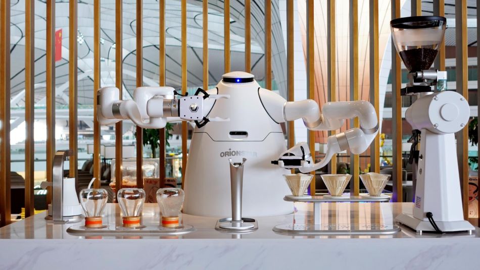 智咖灝全自動一條龍沖咖啡機械人-Coffee-Master-robot-沖咖啡機器人-租售AI智能NFC自助咖啡機-吧台自動手沖咖啡機系統